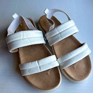 Cat & jack girls spring summer white sandals